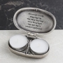 Danon Silver-Plated Jerusalem Travel Shabbat Candlestick Carrier - 3
