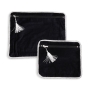 Dark Tallit and Tefillin Bag Set With Stylish Design - 3