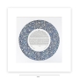 David Fisher Paper-Cut Round Ornament Floral Pattern Personalized Ketubah with 24K Gold Leaf - 2