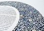 David Fisher Paper-Cut Round Ornament Floral Pattern Personalized Ketubah with 24K Gold Leaf - 4
