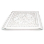 Square Shabbat Shalom Tray by David Fisher with Seven Species (Available in Different Colors) - 3