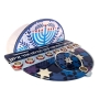 Dorit Judaica Hanukkah Menorah with Dreidel - Design Option - 1