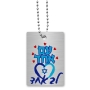 Dorit Judaica Stand with Israel Dog Tags - Design Option - 8