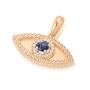 Yaniv Fine Jewelry 18K Gold Evil Eye Pendant with Sapphire Stone - 7