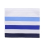 Super Acrylic Shabbat Tallit - Blue Stripes - With Kippah and Bag - 4