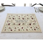 Yair Emanuel Rosh Hashanah Pomegranate Embroidered Challah Cover - 2