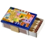 Colorful Painted Wooden Matchbox Holder from Yair Emanuel - 1
