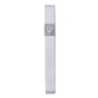 Yair Emanuel Stainless Steel Mezuzah Case with Shin (Choice of Colors) - 3