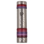 Yair Emanuel Hammered Aluminum Mezuzah Case with Shin (Choice of Colors) - 5