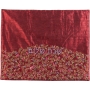 Embroidered Plata Cover (Blech Cover) - Tiny Pomegranates - Choice of Colors - 4