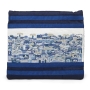 Jerusalem View Tefillin Bag From Yair Emanuel (Blue) - 1