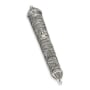 Handcrafted Sterling Silver Mezuzah Case With Filigree Design By Traditional Yemenite Art - 1