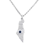 Land of Israel Sterling Silver Necklace - 1