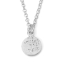 Shaddai: Solid Sculpted Sterling Silver Kabbalah Necklace - 3