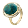 Gold Filled Eilat Stone Ring - 1