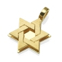 Yaniv Fine Jewelry Unisex 18K Gold Star of David Pendant (Variety of Colors) - 4