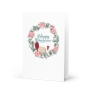 Happy Passover Floral Greeting Card - 1