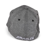 Grey Jerusalem Baseball Cap - 2