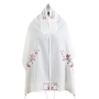 Ronit Gur Pink Pomegranate Tallit Set with Blessing - 1