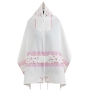 Ronit Gur Jewish Mothers Pale Pink Floral Women's Tallit Set with Blessing - 4