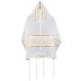 Ronit Gur Gold Leaves Tallit Set with Blessing - 2