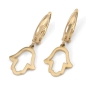 Hamsa 14K Gold Earrings - 1