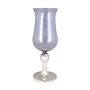 Handcrafted Light Purple Glass Kiddush Cup - 2