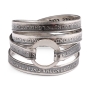 925 Sterling Silver Wrap Ring With Healing Prayers - 2