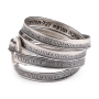 925 Sterling Silver Wrap Ring With Healing Prayers - 3