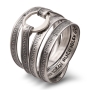 925 Sterling Silver Wrap Ring With Healing Prayers - 4