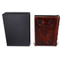 Hadar Judaica Luxurious Brown Genuine Leather Siddur - 3