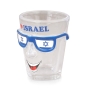 "I Love Israel" Funky Shot Glass - 2