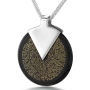 "I Love You" In 120 Languages: Onyx Stone Micro-Inscribed With 24K Gold - 4