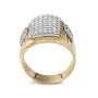 14K Gold Diamond Men's Luxury Ring - 2
