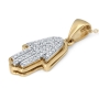 Anbinder Jewelry Diamond Hamsa 14K Gold Pendant - 5