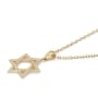 Anbinder Jewelry 14K Gold Diamond-Studded Star of David Pendant - Choice of Color - 6