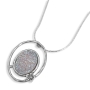 Moriah Jewelry Flower Opal Druzy Quartz Sterling Silver Necklace  - 2