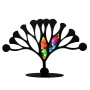 Iris Design Multicolored Tree of Life Sculpture - 1