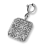 Israel Museum 925 Sterling Silver Egyptian Curative Amulet Clip-on Charm - 1