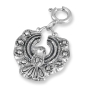 Israel Museum Silver Egyptian Eagle Clip-on Charm - 1