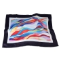 Jordana Klein Multicolored Waves Challah Cover - 3