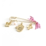 Danon 24K Gold Plated Baby Safety Pin  - 9
