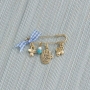 Danon 24K Gold Plated Baby Safety Pin  - 5