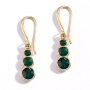 Danon 24K Gold-Plated "Cherry" Drop Earrings - Color Option - 5