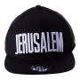Jerusalem Adjustable Snapback Cap - Black - 2