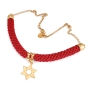 JewelRina Designer Handcrafted Star of David Necklace (Choice of Colors) - 3