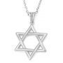 Luxurious 14K Gold Star of David Pendant Necklace - 6