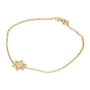 14K Gold Stunning Star of David Diamond Bracelet - 5
