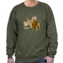 Jerusalem Sweatshirt - Lion. Variety of Colors - 4
