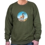 Israel Sweatshirt - Ein Gedi Ibex - Dead Sea. Variety of Colors - 3